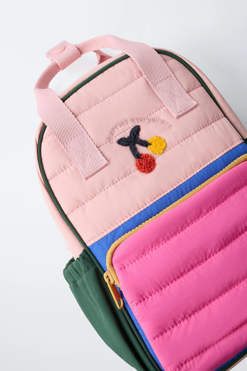 MULTICOLOR CHERRY BACKPACK