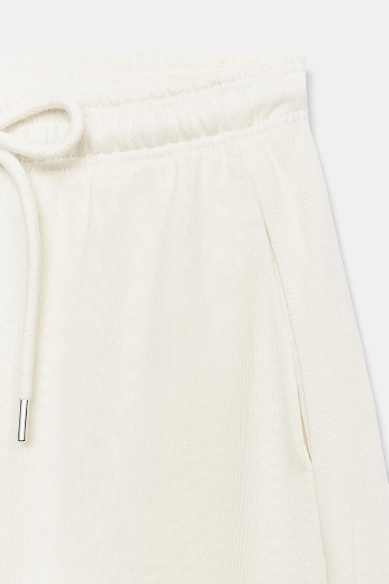 WIDE LEG PLUSH PANTS