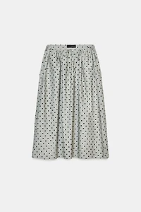 POLKA DOT MIDI SKIRT