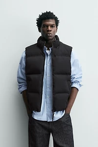 REGULAR FIT PUFFER VEST