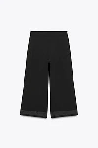 JUPE-CULOTTE BAS PLISSÉ