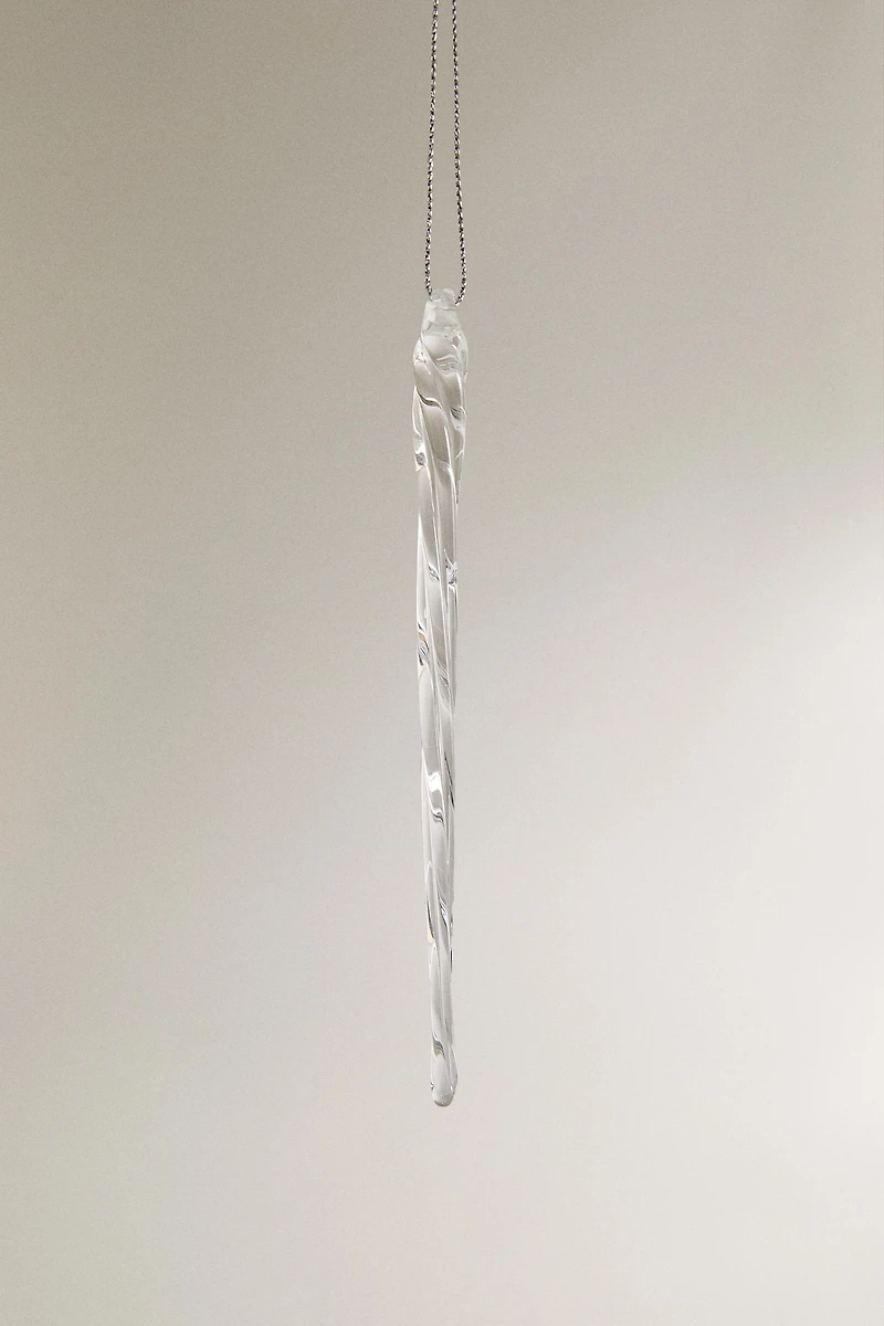 DÉCORATION SAPIN VERRE GOUTTE NOËL