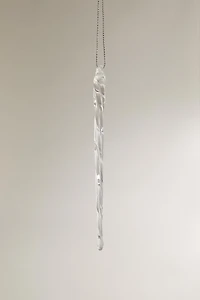 DÉCORATION SAPIN VERRE GOUTTE NOËL