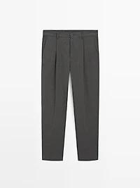 Pantalon relaxed fit à rayures tennis