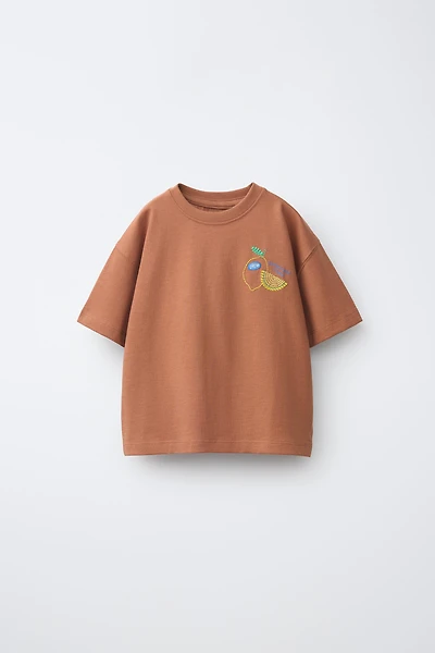 T-SHIRT BRODÉ PLAGE