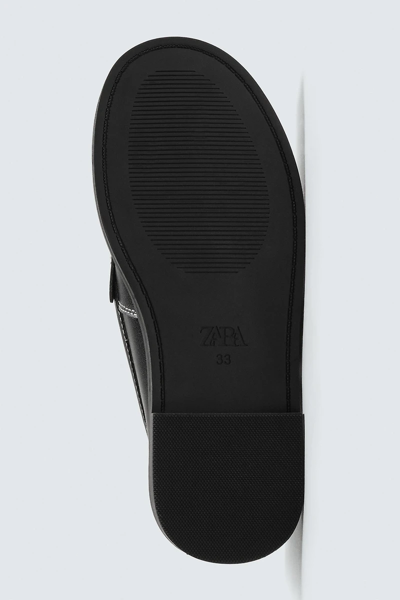 LEATHER LOAFERS HARRY LAMBERT FOR ZARA X DISNEY