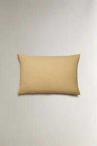 TEXTURED JACQUARD THROW PILLOW COVER