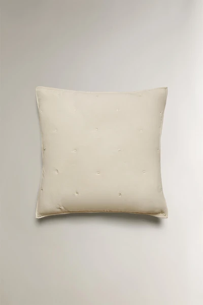 HOUSSE DE COUSSIN ÉDREDON MICROFIBRE