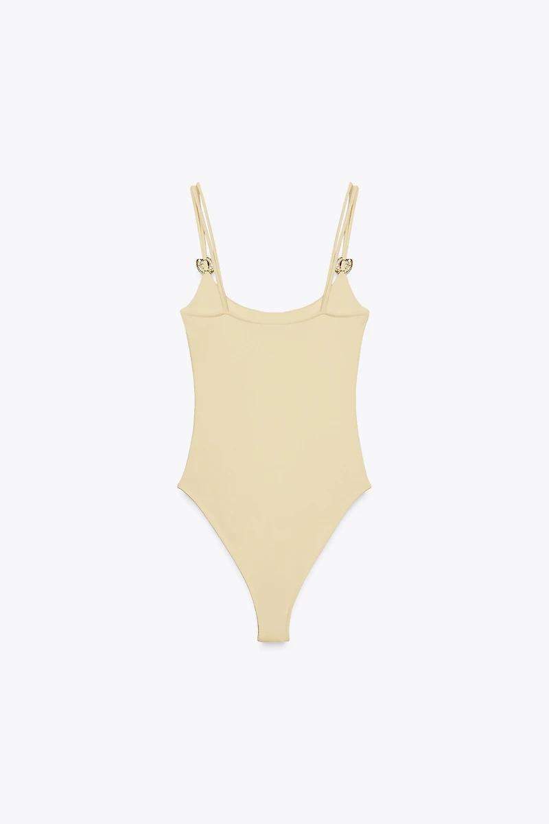 SEASHELL POLYAMIDE BODYSUIT