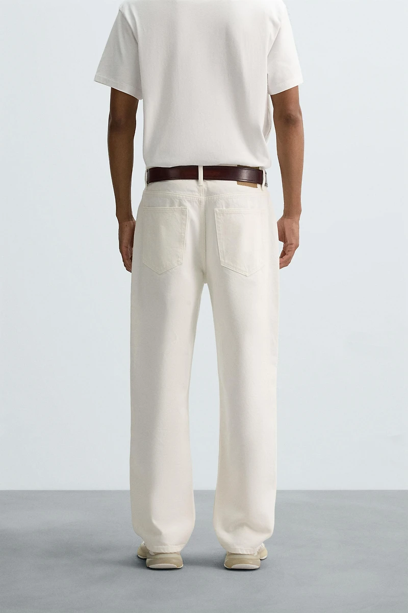 STRAIGHT ANKLE FIT JEANS