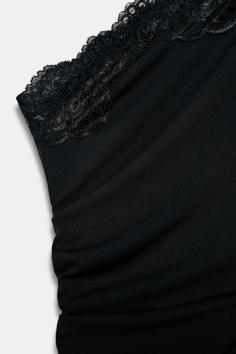 CUT OUT LACE DRESS