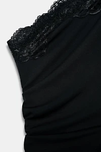 CUT OUT LACE DRESS