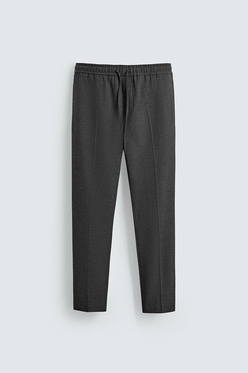 JOGGER WAIST STRETCH PANTS
