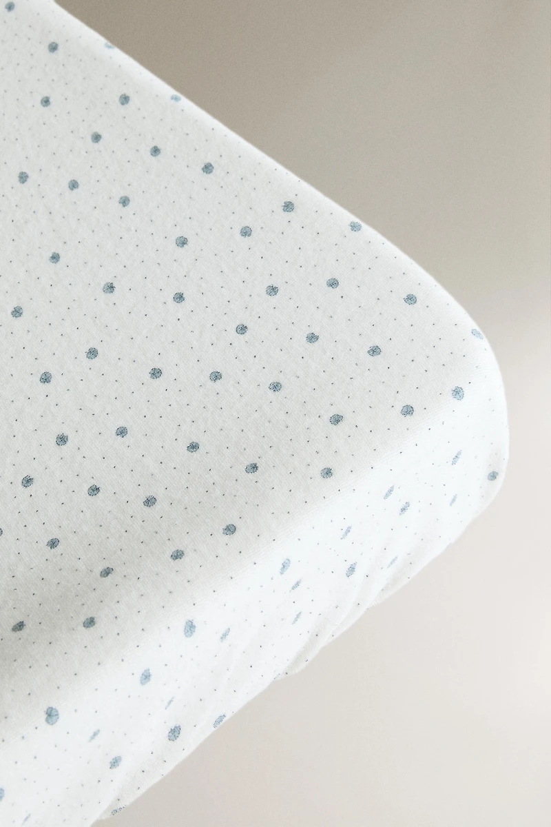 LEAF PRINT BABY CHANGING MAT COVER