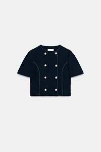 SHORT SLEEVE BLAZER