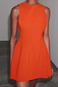 ZW COLLECTION VOLUMINOUS SHORT DRESS