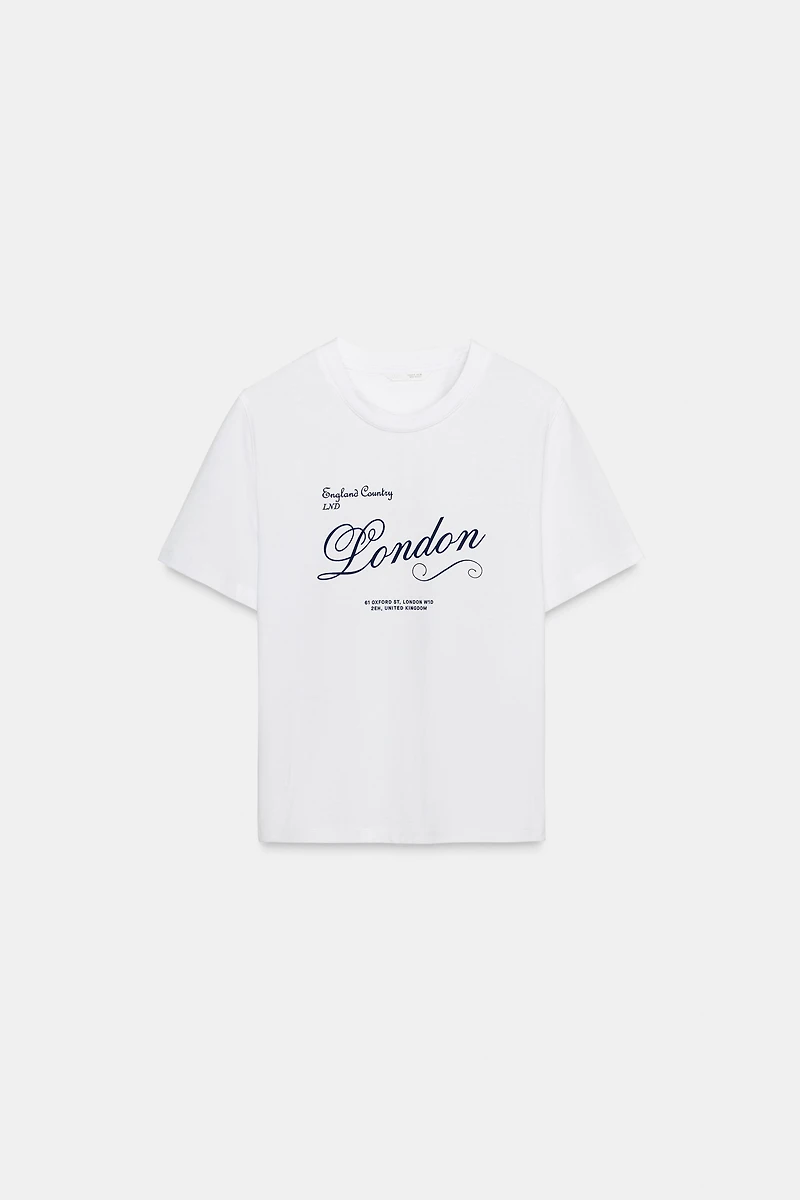 T-SHIRT TEXTE