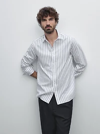 Chemise slim 100 % coton