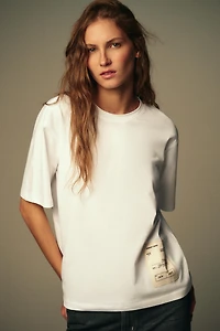 T-SHIRT REGULAR FIT ÉTIQUETTE