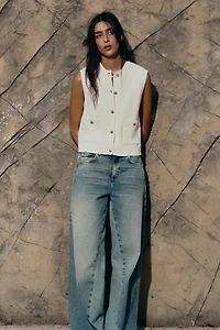 SMOOTH KNIT VEST TOP