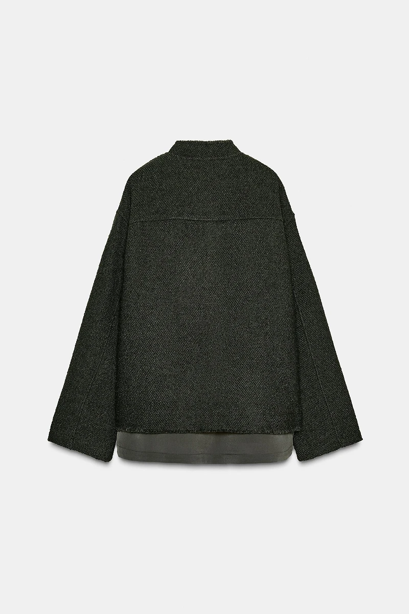 VESTE STRUCTURÉE AVEC LAINE ZW COLLECTION
