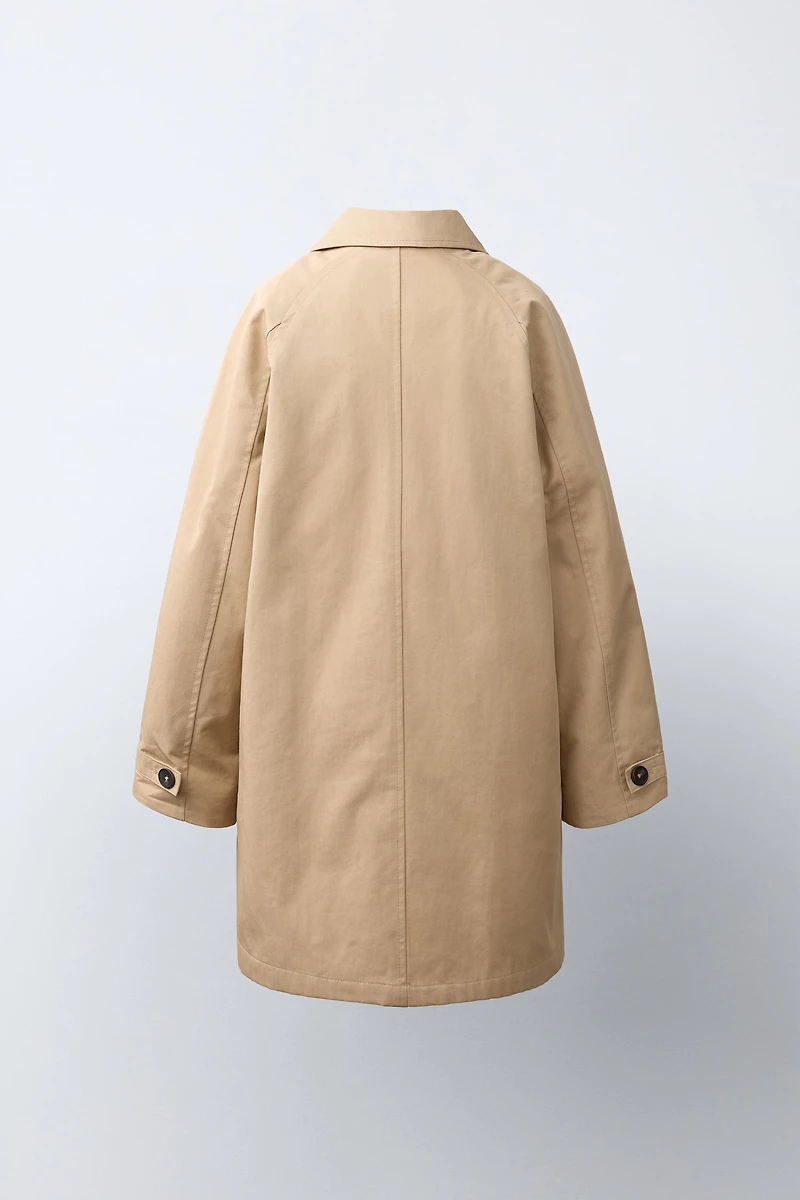 QUILTED LINING TRENCH COAT