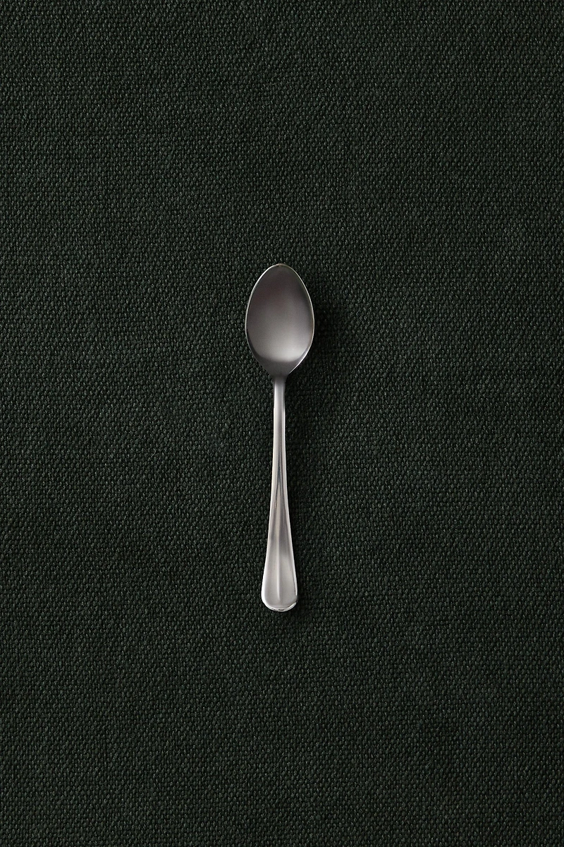 CUILLÈRE À CAFÉ ACIER ARGENTÉ