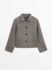 Short flecked coat