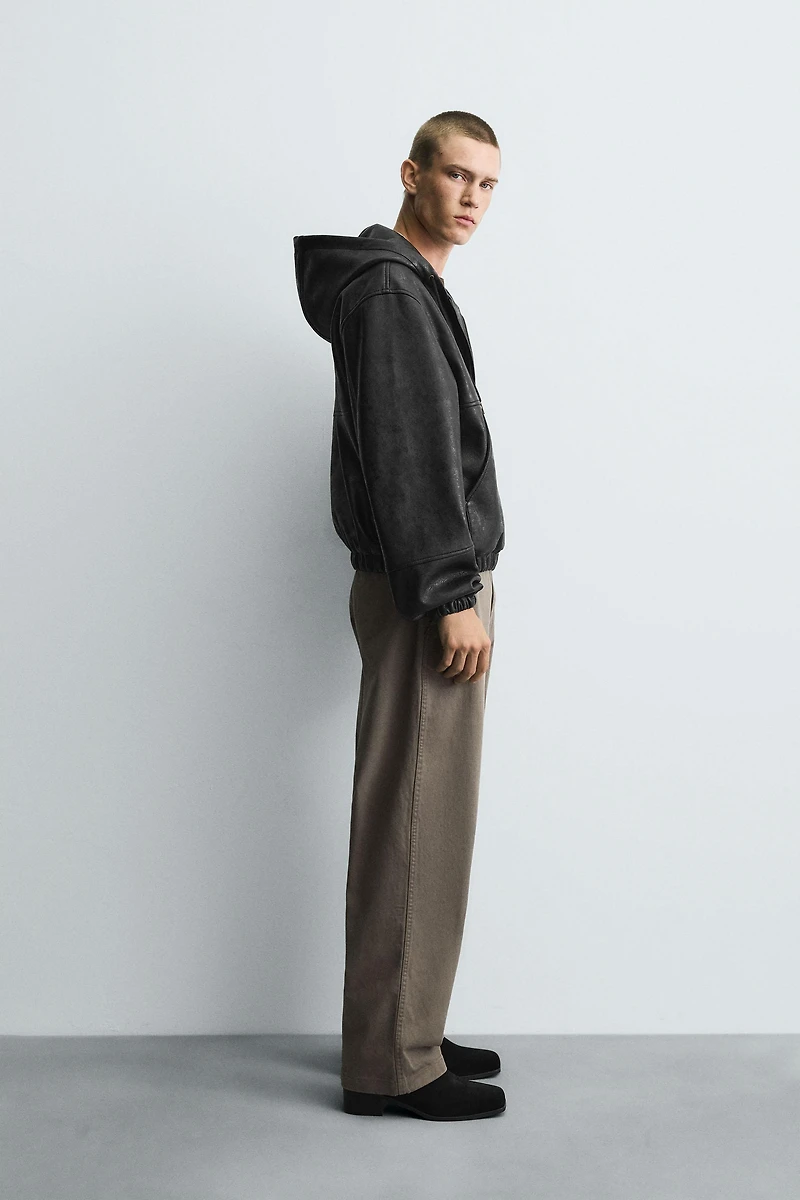 BLOUSON AVEC CAPUCHE