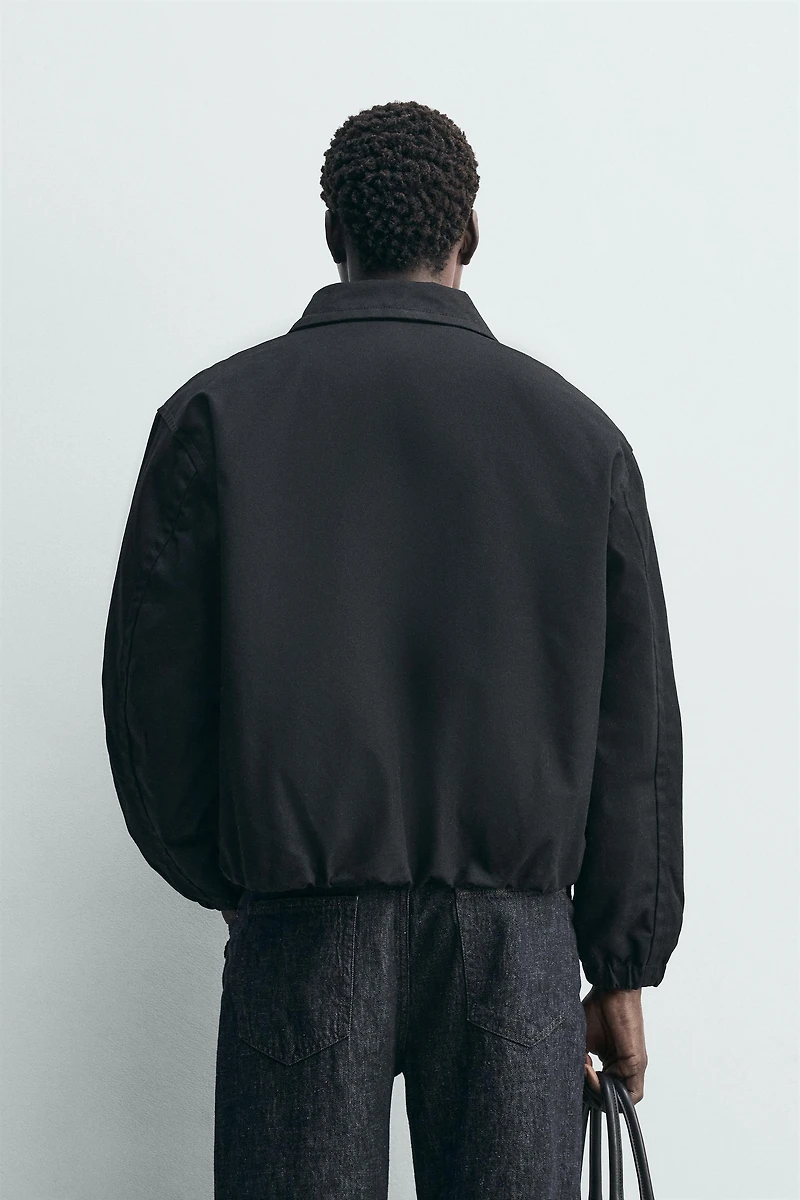 WAXED FINISH DENIM JACKET