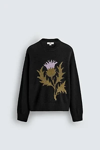 PULL EN JACQUARD CHARDON ÉDITION LIMITÉE