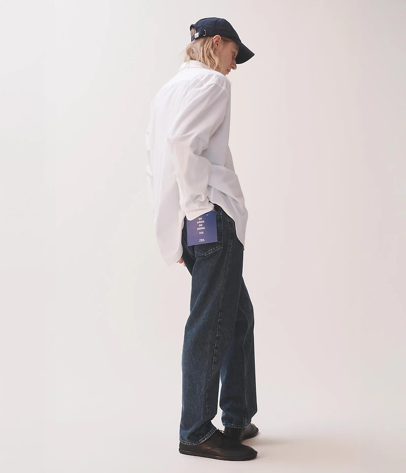 BEKA GVISHIANI DENIM & WHITE SHIRT SET