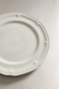 ASSIETTE PLATE PORCELAINE