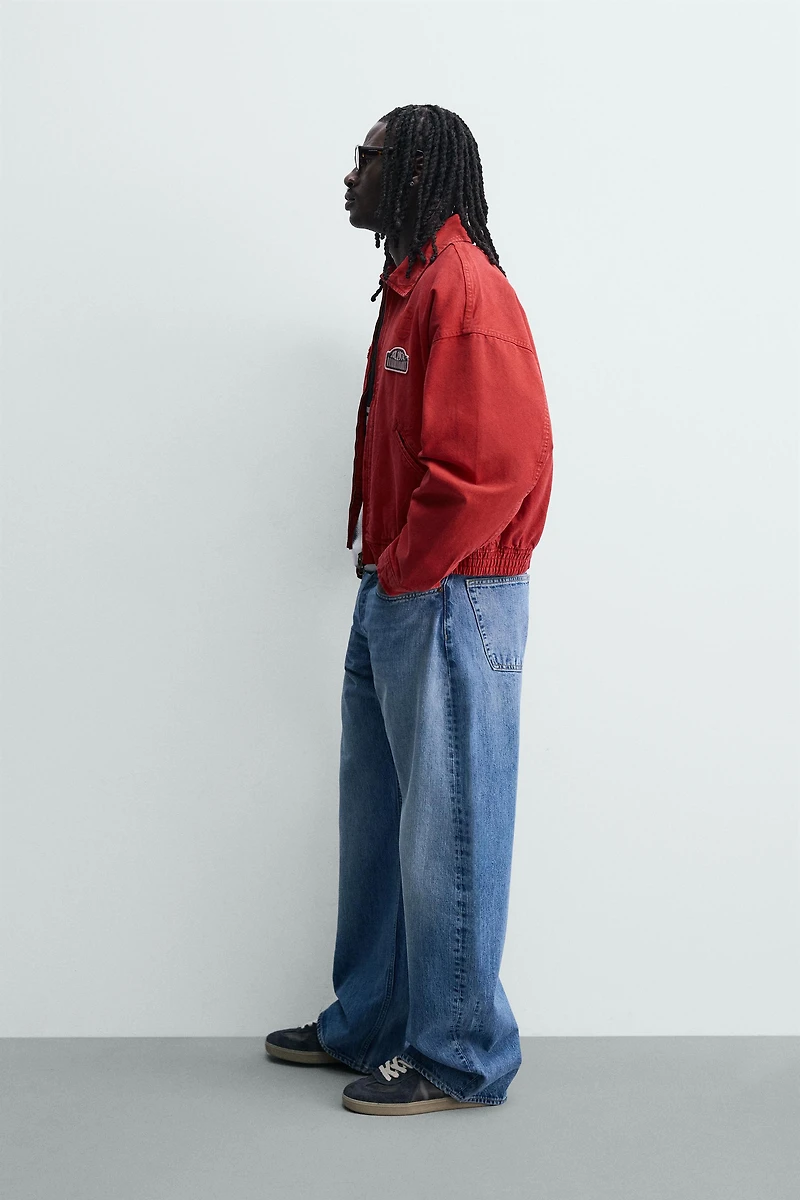 BOXY FIT PATCH JACKET