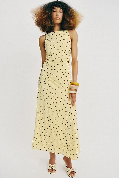 FLOWY POLKA DOT DRESS