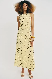 FLOWY POLKA DOT DRESS