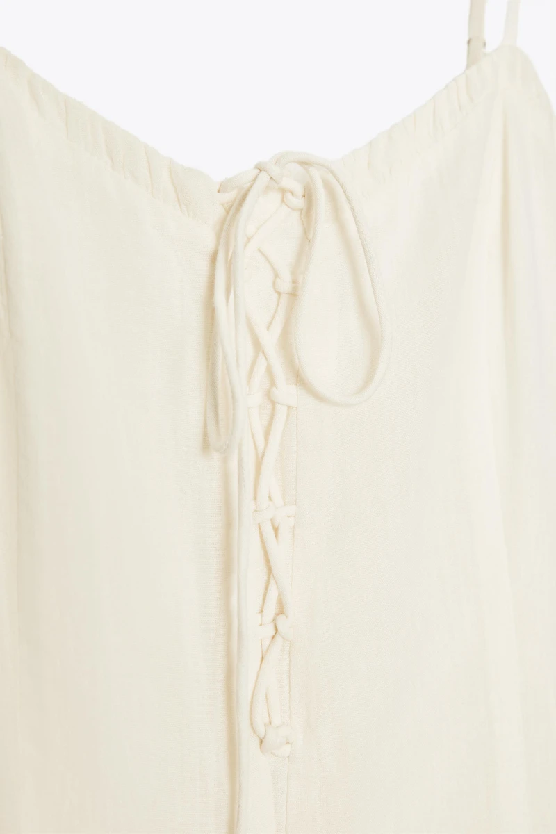 RUFFLED CHIFFON SHORT DRESS