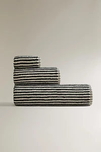 DYED THREAD COTTON BATH TOWEL