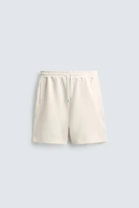 BERMUDA JOGGER RELAXED FIT INTERLOCK