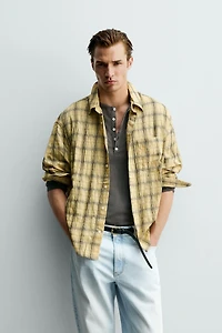 CHEMISE RELAXED FIT À CARREAUX