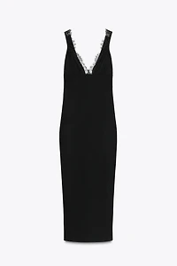 COMBINATION LACE DRESS