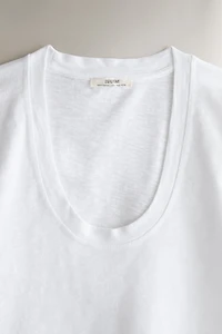 SHORT SLEEVE COTTON T-SHIRT