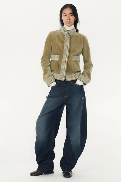 VELVET JACKET - THE ITEM ZARA WOMAN