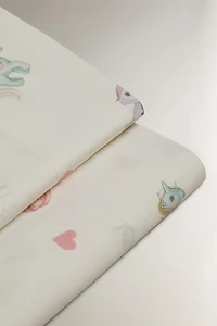 DRAP DE DESSUS ENFANT CŒURS MY LITTLE PONY©