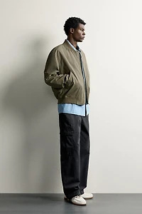 REGULAR FIT BOMBER JACKET