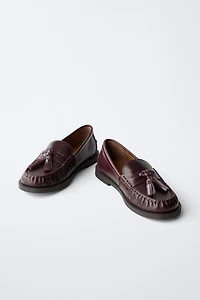 LEATHER TASSELED LOAFERS LIMITED EDITION