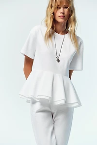 T-SHIRT PÉPLUM