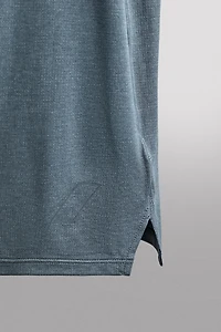 TEXTURED TECHNICAL T-SHIRT