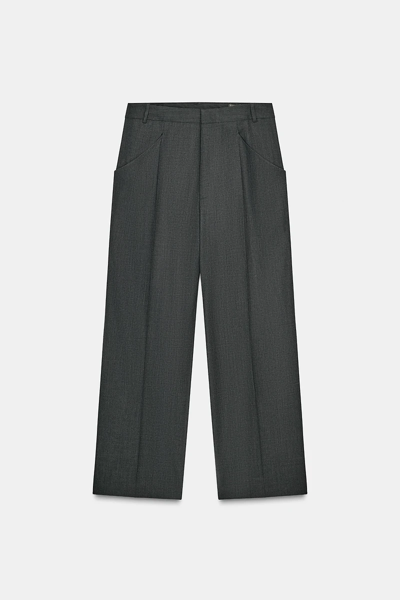 ZW COLLECTION LIMITED EDITION WOOL PANTS WITH POCKETS