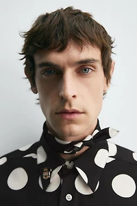 POLKA DOT SHIRT HARRY LAMBERT FOR ZARA X DISNEY